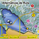 nicaragua canal routes 2006